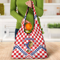 World Football Croatia Grocery Bag Fearless Red Check Power