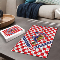 World Football Croatia Puzzle Fearless Red Check Power