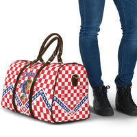 World Football Croatia Travel Bag Fearless Red Check Power