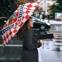 World Football Croatia Umbrella Fearless Red Check Power