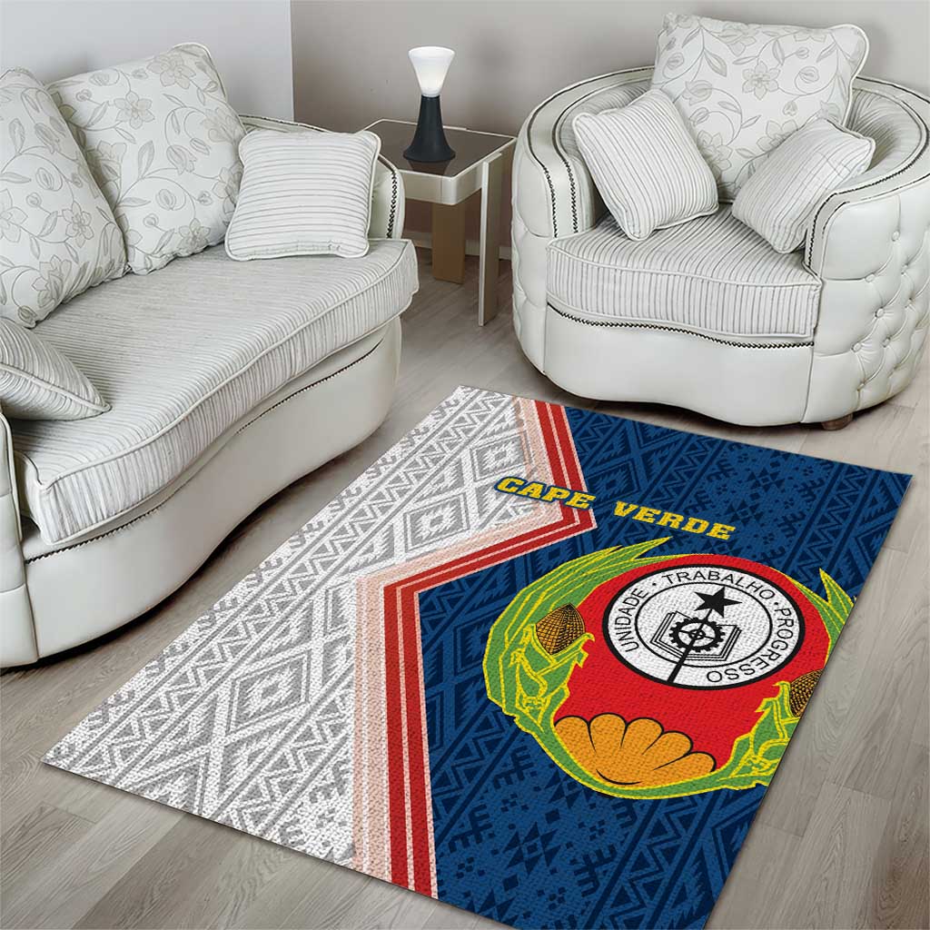 Cape Verde Manatee Tablecloth Coral Reef With Flag Style - Wonder Print Shop