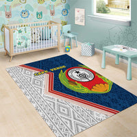 Cape Verde Manatee Tablecloth Coral Reef With Flag Style - Wonder Print Shop