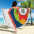 Cape Verde Beach Blanket Verde Coat Of Arms And Pattern - Wonder Print Shop
