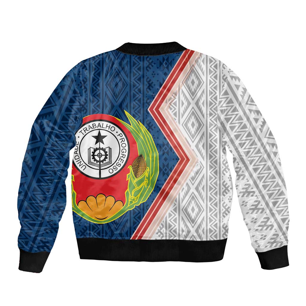 Cape Verde Bomber Jacket Verde Coat Of Arms And Pattern - Wonder Print Shop