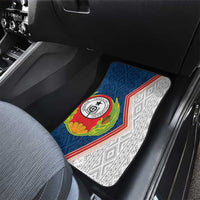 Cape Verde Car Mats Verde Coat Of Arms And Pattern - Wonder Print Shop