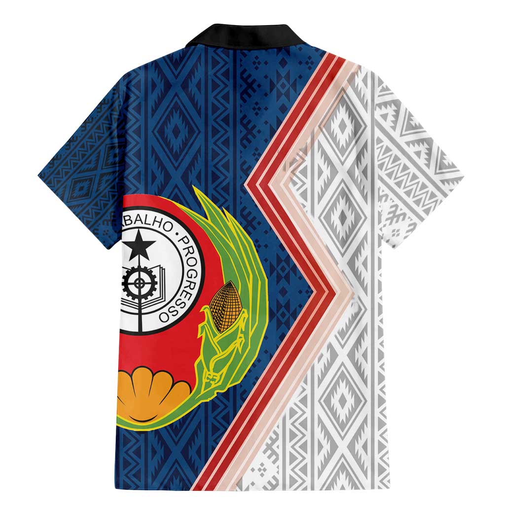 Cape Verde Family Matching Mermaid Dress and Hawaiian Shirt Verde Coat Of Arms And Pattern - Wonder Print Shop