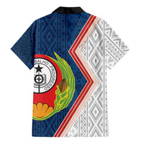 Cape Verde Family Matching Mermaid Dress and Hawaiian Shirt Verde Coat Of Arms And Pattern - Wonder Print Shop
