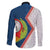 Cape Verde Family Matching Off Shoulder Maxi Dress and Hawaiian Shirt Verde Coat Of Arms And Pattern - Wonder Print Shop