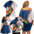 Cape Verde Family Matching Off Shoulder Short Dress and Hawaiian Shirt Verde Coat Of Arms And Pattern - Wonder Print Shop