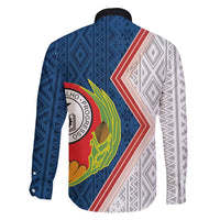 Cape Verde Family Matching Tank Maxi Dress and Hawaiian Shirt Verde Coat Of Arms And Pattern - Wonder Print Shop