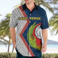 Cape Verde Hawaiian Shirt Verde Coat Of Arms And Pattern - Wonder Print Shop
