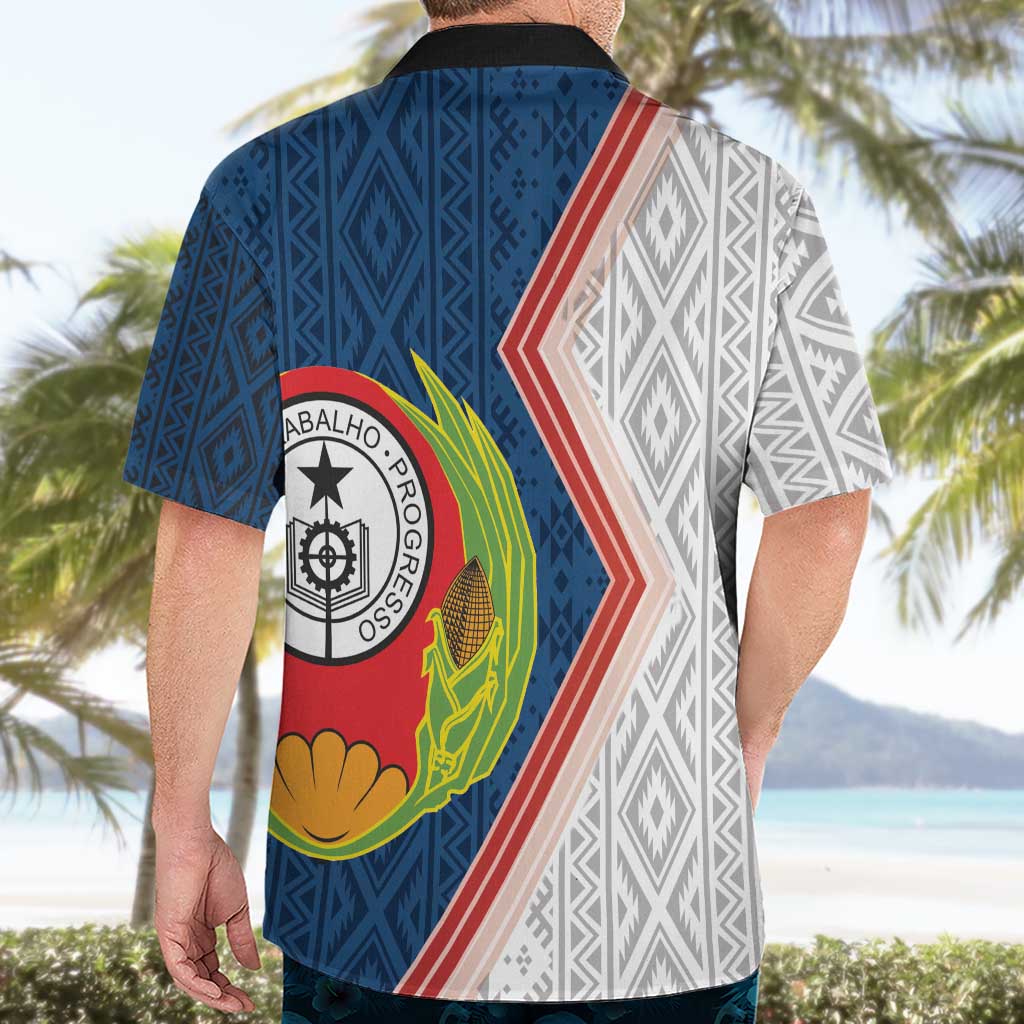 Cape Verde Hawaiian Shirt Verde Coat Of Arms And Pattern - Wonder Print Shop