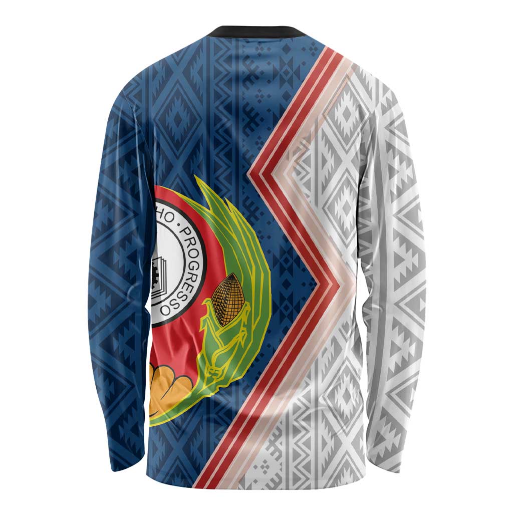 Cape Verde Long Sleeve Shirt Verde Coat Of Arms And Pattern - Wonder Print Shop