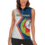 Cape Verde Women Sleeveless Polo Shirt Verde Coat Of Arms And Pattern - Wonder Print Shop