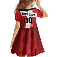 Custom Denmark Football Family Matching Off Shoulder Short Dress and Hawaiian Shirt Mute Swan - Wonder Print Shop