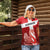 Custom Denmark Football Women Polo Shirt Mute Swan - Wonder Print Shop
