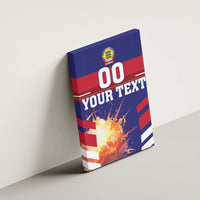 Custom Denmark Football Canvas Wall Art Come On Danish Dynamite - Wonder Print Shop