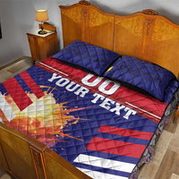 Custom Denmark Football Quilt Bed Set Come On Danish Dynamite - Wonder Print Shop