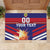 Custom Denmark Football Rubber Doormat Come On Danish Dynamite - Wonder Print Shop