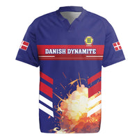 Custom Denmark Football Rugby Jersey Come On Danish Dynamite - Wonder Print Shop