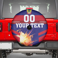 Custom Denmark Football Spare Tire Cover Come On Danish Dynamite - Wonder Print Shop