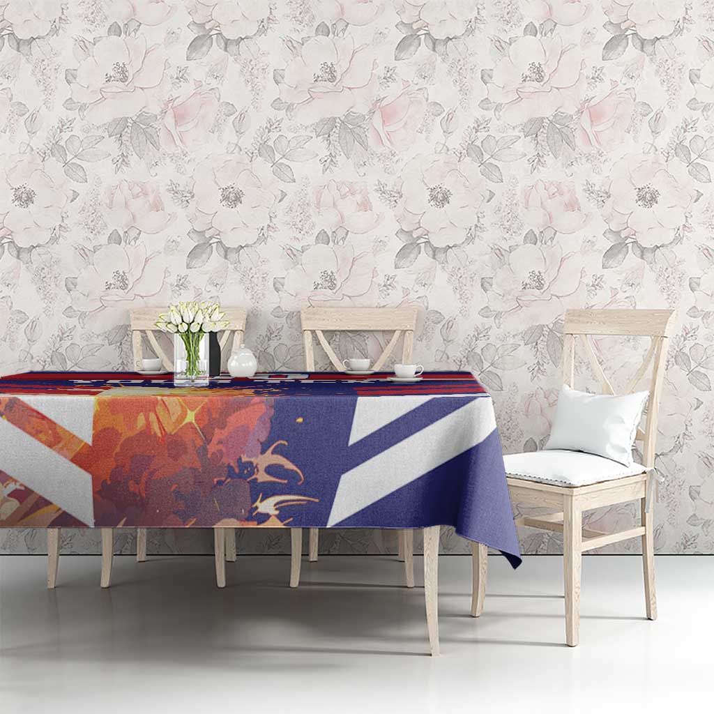 Custom Denmark Football Tablecloth Come On Danish Dynamite - Wonder Print Shop