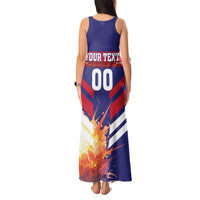 Custom Denmark Football Tank Maxi Dress Come On Danish Dynamite - Wonder Print Shop