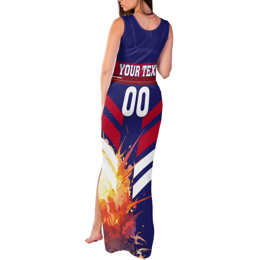 Custom Denmark Football Tank Maxi Dress Come On Danish Dynamite - Wonder Print Shop