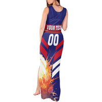 Custom Denmark Football Tank Maxi Dress Come On Danish Dynamite - Wonder Print Shop