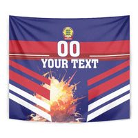 Custom Denmark Football Tapestry Come On Danish Dynamite - Wonder Print Shop
