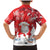 Canada Christmas Family Matching Mermaid Dress and Hawaiian Shirt Santa Play Hockey - Winter Forest - Wonder Print Shop