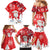 Canada Christmas Family Matching Mermaid Dress and Hawaiian Shirt Santa Play Hockey - Winter Forest - Wonder Print Shop