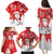 Canada Christmas Family Matching Puletasi and Hawaiian Shirt Santa Play Hockey - Winter Forest - Wonder Print Shop