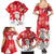 Canada Christmas Family Matching Summer Maxi Dress and Hawaiian Shirt Santa Play Hockey - Winter Forest - Wonder Print Shop