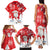 Canada Christmas Family Matching Tank Maxi Dress and Hawaiian Shirt Santa Play Hockey - Winter Forest - Wonder Print Shop