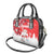 Canada Christmas Shoulder Handbag Santa Play Hockey - Winter Forest
