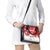 Canada Christmas Shoulder Handbag Santa Play Hockey - Winter Forest