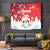Canada Christmas Tapestry Santa Play Hockey - Winter Forest - Wonder Print Shop