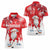 Canada Christmas Women Polo Shirt Santa Play Hockey - Winter Forest - Wonder Print Shop