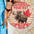 Personalized Canada Moose Beach Blanket Maple Leaf Christmas Lightning Art - Wonder Print Shop