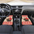 Personalized Canada Moose Car Mats Maple Leaf Christmas Lightning Art - Wonder Print Shop