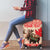 Personalized Canada Moose Luggage Cover Maple Leaf Christmas Lightning Art - Wonder Print Shop