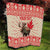 Personalized Canada Moose Quilt Maple Leaf Christmas Lightning Art - Wonder Print Shop
