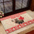 Personalized Canada Moose Rubber Doormat Maple Leaf Christmas Lightning Art - Wonder Print Shop