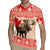 Personalized Canada Moose Rugby Jersey Maple Leaf Christmas Lightning Art - Wonder Print Shop
