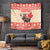 Personalized Canada Moose Tapestry Maple Leaf Christmas Lightning Art - Wonder Print Shop