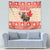 Personalized Canada Moose Tapestry Maple Leaf Christmas Lightning Art - Wonder Print Shop