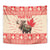 Personalized Canada Moose Tapestry Maple Leaf Christmas Lightning Art - Wonder Print Shop