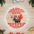 Personalized Canada Moose Tree Skirt Maple Leaf Christmas Lightning Art - Wonder Print Shop