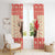 Personalized Canada Moose Window Curtain Maple Leaf Christmas Lightning Art - Wonder Print Shop